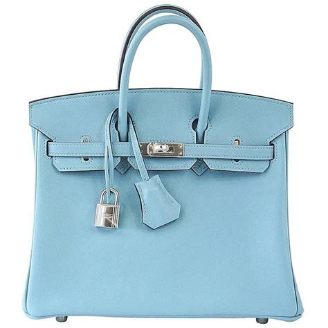 hermes birkin light blue|Hermes Birkin 25.